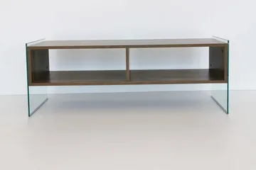 Lekkenne TV-benk 122 cm - Brun - Møbler - Mediamøbel & tv møbel - TV-benk & mediabenk
