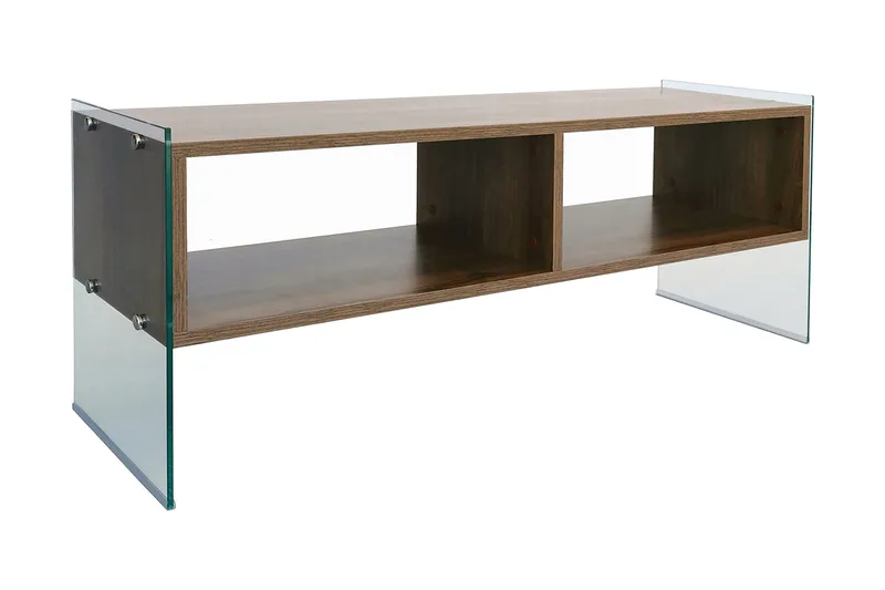 Lekkenne TV-benk 122 cm, Brun