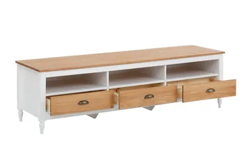 Lenham Tv-benk 110 cm - Hvit - Møbler - Mediamøbel & tv møbel - TV-benk & mediabenk