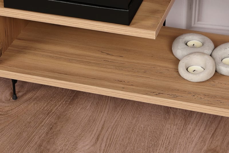 Leopoldis Tv-benk 120 cm - Natur - Møbler - Mediamøbel & tv møbel - TV-benk & mediabenk