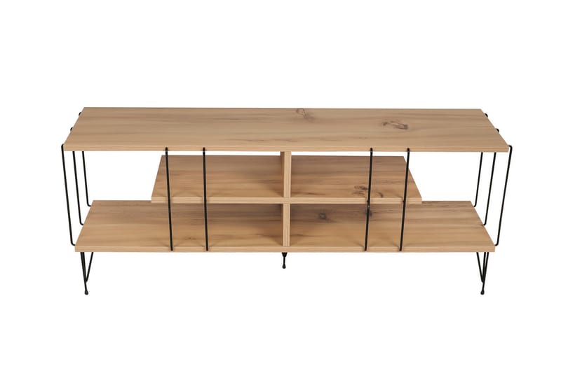 Leopoldis Tv-benk 120 cm - Natur - Møbler - Mediamøbel & tv møbel - TV-benk & mediabenk