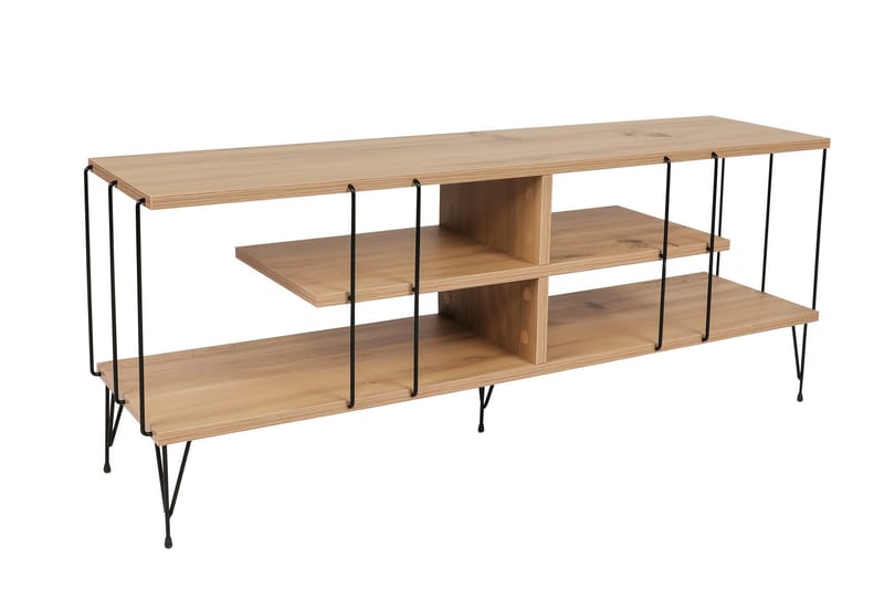 Leopoldis Tv-benk 120 cm - Natur - Møbler - Mediamøbel & tv møbel - TV-benk & mediabenk