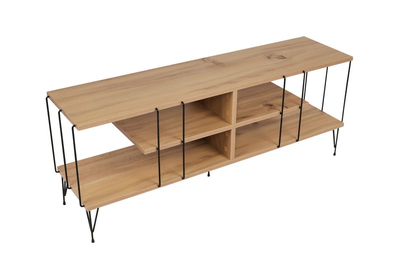 Leopoldis Tv-benk 120 cm - Natur - Møbler - Mediamøbel & tv møbel - TV-benk & mediabenk
