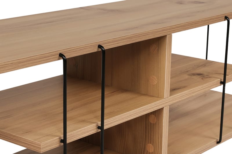 Leopoldis Tv-benk 120 cm - Natur - Møbler - Mediamøbel & tv møbel - TV-benk & mediabenk