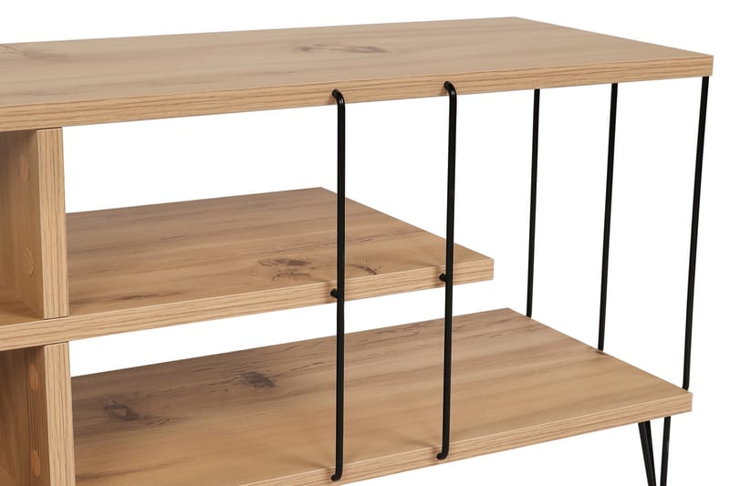 Leopoldis Tv-benk 120 cm - Natur - Møbler - Mediamøbel & tv møbel - TV-benk & mediabenk