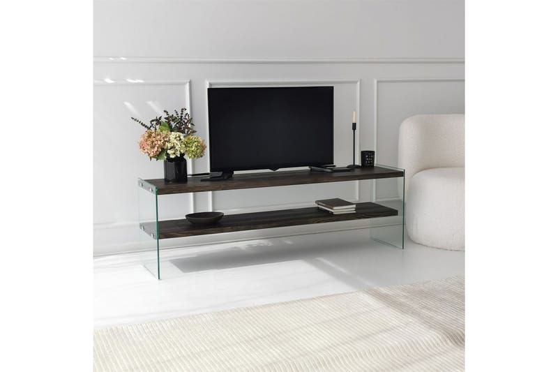 Lepinas TV-benk 140 cm - Antrasitt - Møbler - Mediamøbel & tv møbel - TV-benk & mediabenk