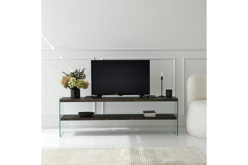 Lepinas TV-benk 140 cm - Antrasitt - Møbler - Mediamøbel & tv møbel - TV-benk & mediabenk