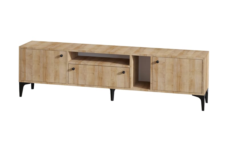 Liscard TV-benk 180 cm - Natur - Møbler - Mediamøbel & tv møbel - TV-benk & mediabenk