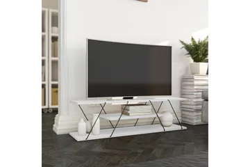 Ljusfors TV-benk 120 cm - Hvit - Møbler - Mediamøbel & tv møbel - TV-benk & mediabenk