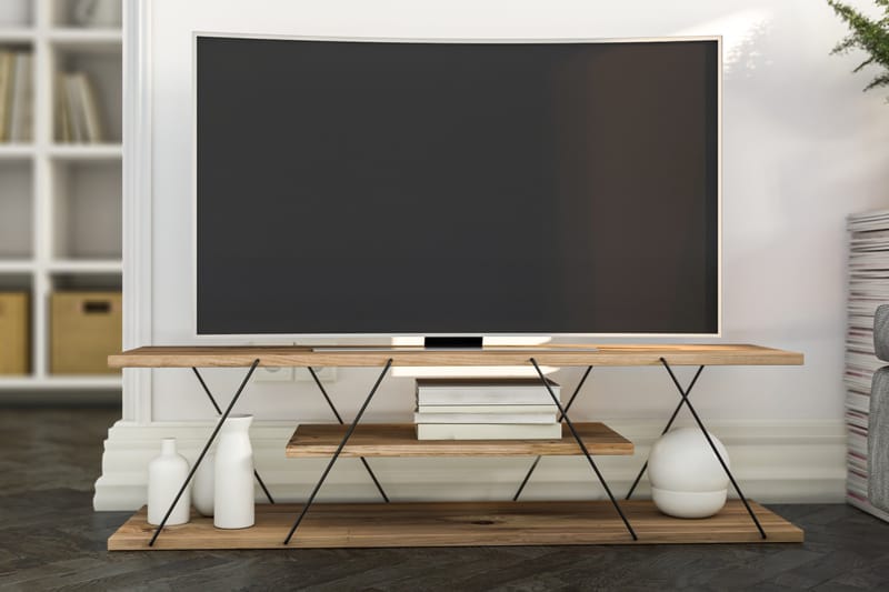 Ljusfors TV-benk 120 cm - Valnøtt - Møbler - Mediamøbel & tv møbel - TV-benk & mediabenk