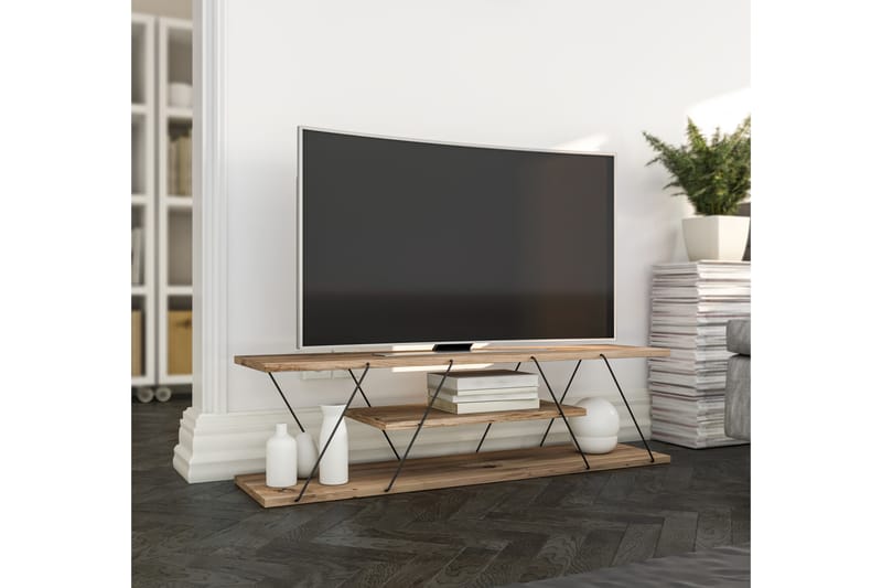 Ljusfors TV-benk 120 cm - Valnøtt - Møbler - Mediamøbel & tv møbel - TV-benk & mediabenk