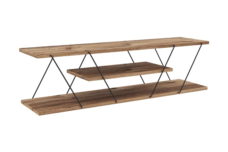 Ljusfors TV-benk 120 cm, Valnøtt