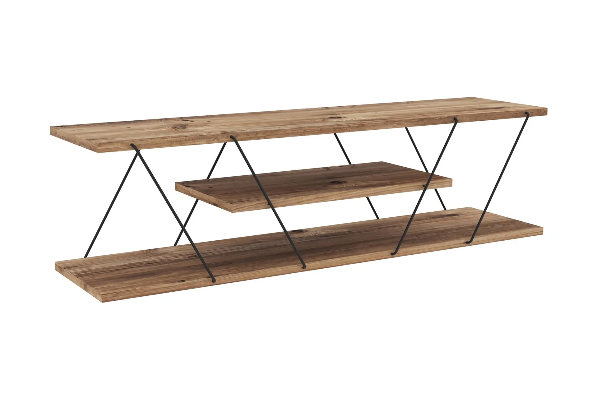 Ljusfors TV-benk 120 cm - Valnøtt