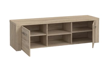 Loannia Tv-benk 151 cm - Brun - Møbler - Mediamøbel & tv møbel - TV-benk & mediabenk