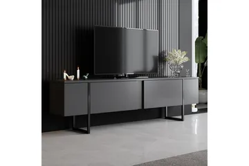 Luxe TV-benk 180x50 cm Svart - Hanah Home - Møbler - Mediamøbel & tv møbel - TV-benk & mediabenk