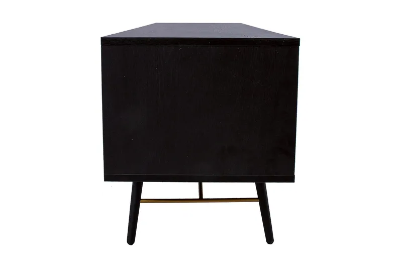 Luxembourg TV Benk Svart / Kobber - Møbler - Mediamøbel & tv møbel - TV-benk & mediabenk