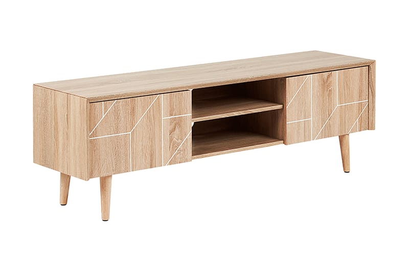 Magarian TV-Benk 150 cm - Tre/Natur - Møbler - Mediamøbel & tv møbel - TV-benk & mediabenk