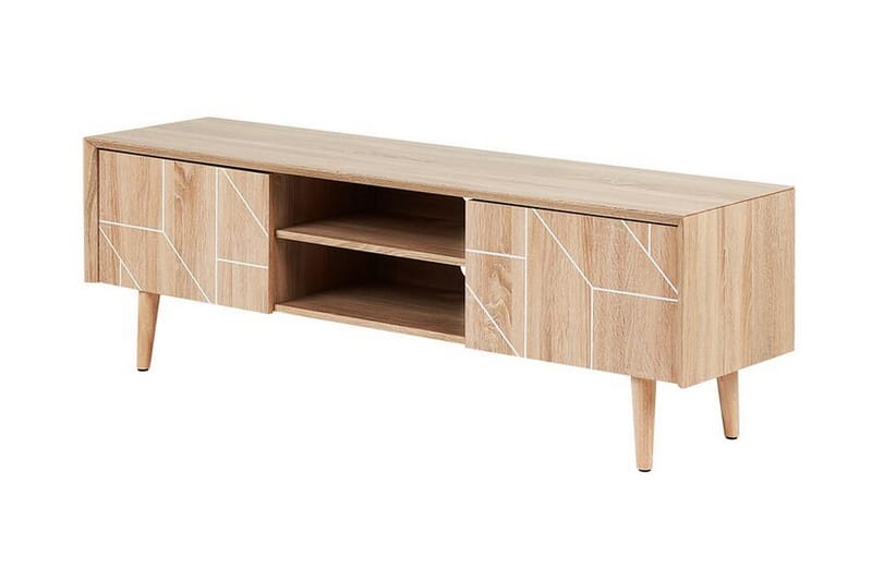 Magarian TV-Benk 150 cm - Tre/Natur - Møbler - Mediamøbel & tv møbel - TV-benk & mediabenk