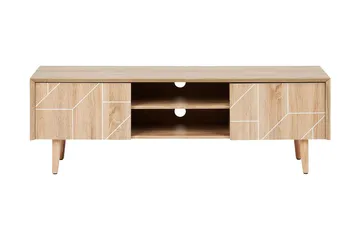 Magarian TV-Benk 150 cm - Tre/Natur - Møbler - Mediamøbel & tv møbel - TV-benk & mediabenk