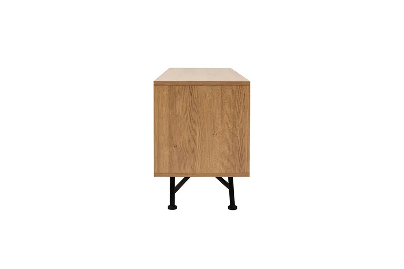 Makwana TV-benk 140 cm - Naturell - Møbler - Mediamøbel & tv møbel - TV-benk & mediabenk