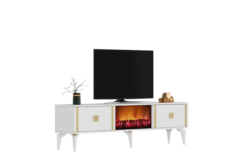 Male TV-benk 150 cm - Gull - Møbler - Mediamøbel & tv møbel - TV-benk & mediabenk