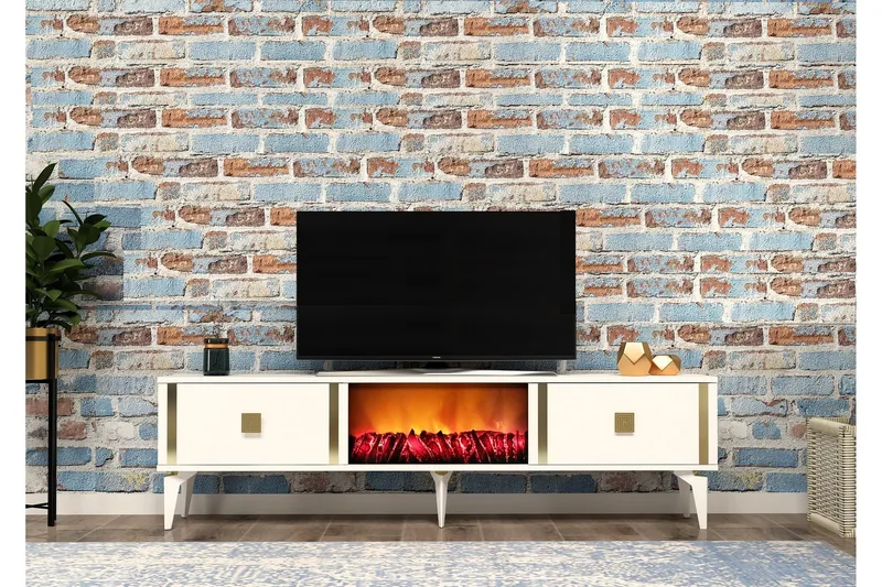 Male TV-benk 150 cm - Gull - Møbler - Mediamøbel & tv møbel - TV-benk & mediabenk