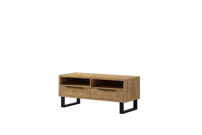 Malissa TV-benk 124 cm, Tre