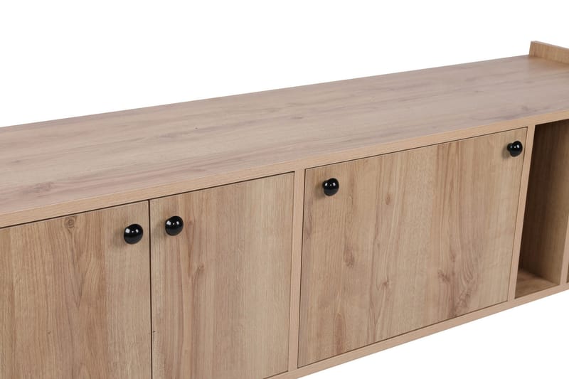 Maolina TV-benk 150 cm - Natur - Møbler - Mediamøbel & tv møbel - TV-benk & mediabenk