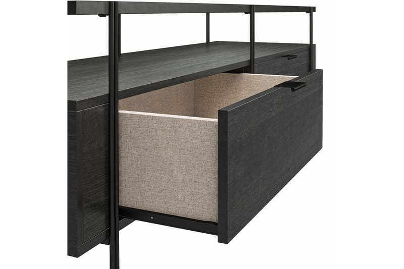 Marinko Tv-benk - Svart - Møbler - Mediamøbel & tv møbel - TV-benk & mediabenk