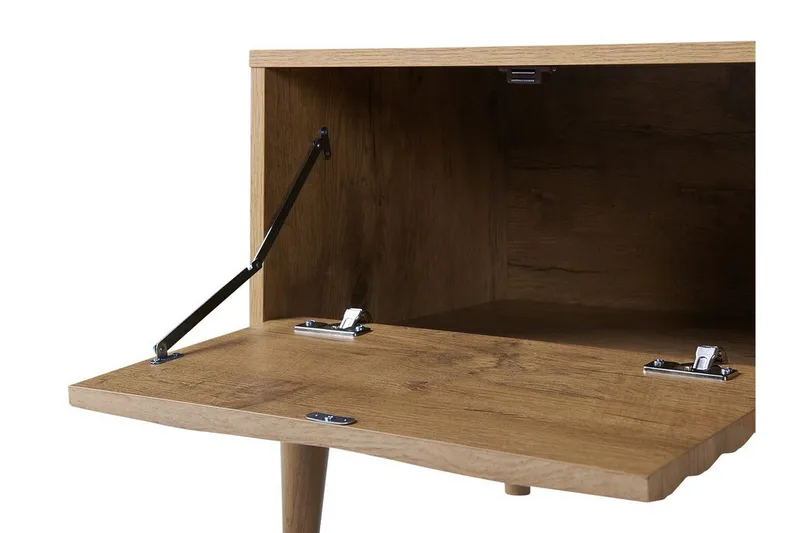 Mccarl TV-Benk 160 cm - Tre/Natur - Møbler - Mediamøbel & tv møbel - TV-benk & mediabenk