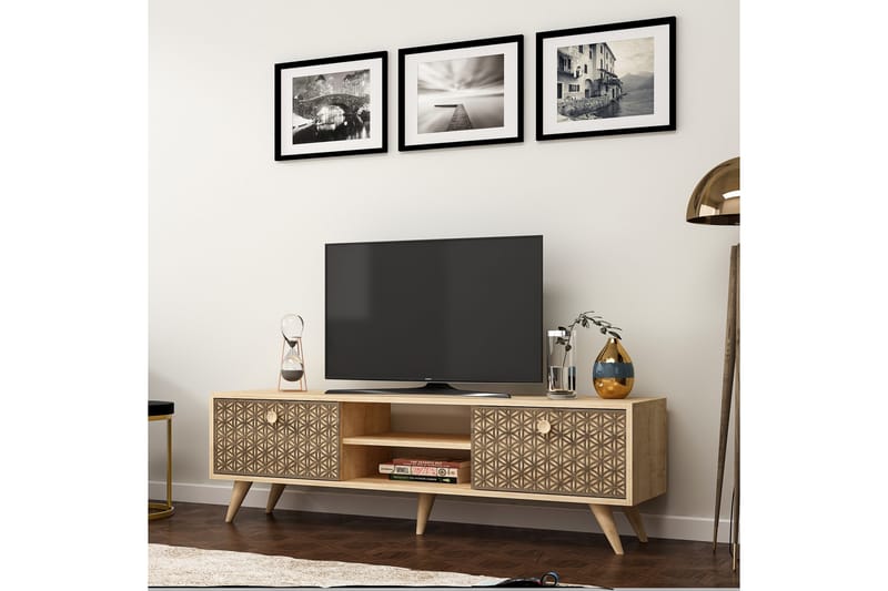 Melinsa TV-benk 150 cm - Møbler - Mediamøbel & tv møbel - TV-benk & mediabenk