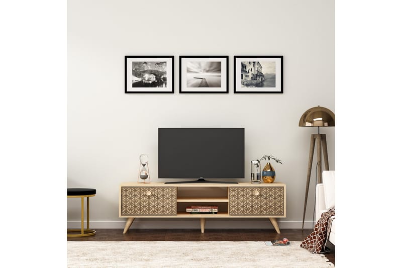 Melinsa TV-benk 150 cm - Møbler - Mediamøbel & tv møbel - TV-benk & mediabenk