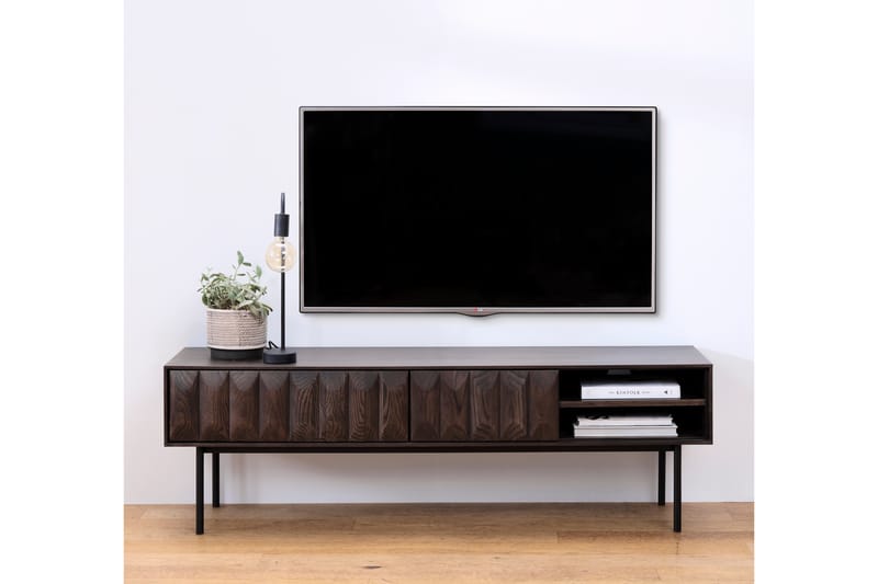 Merciat Tv-benk 160 cm - Brun - TV-benk & mediabenk