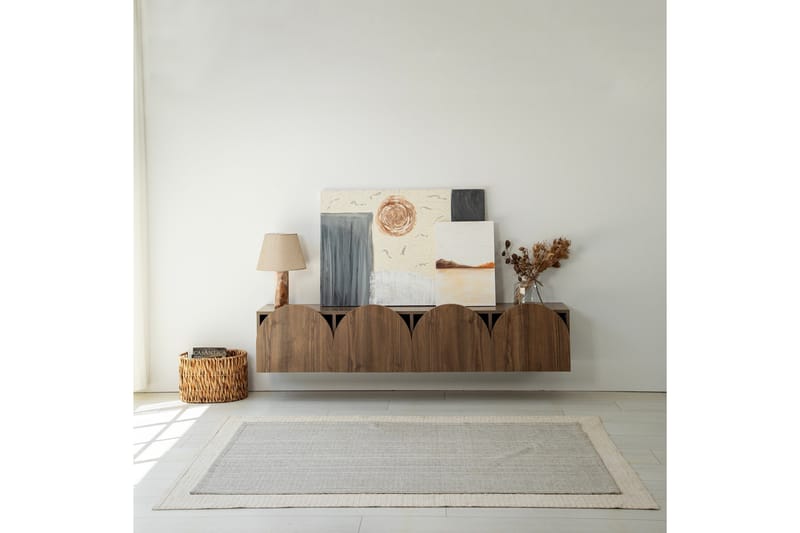 Mesta TV-benk 180 cm - Valnøtt - Møbler - Mediamøbel & tv møbel - TV-benk & mediabenk