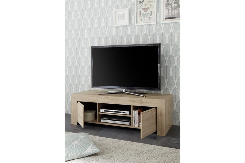 Midas TV-benk 138 cm - Brun - Møbler - Mediamøbel & tv møbel - TV-benk & mediabenk