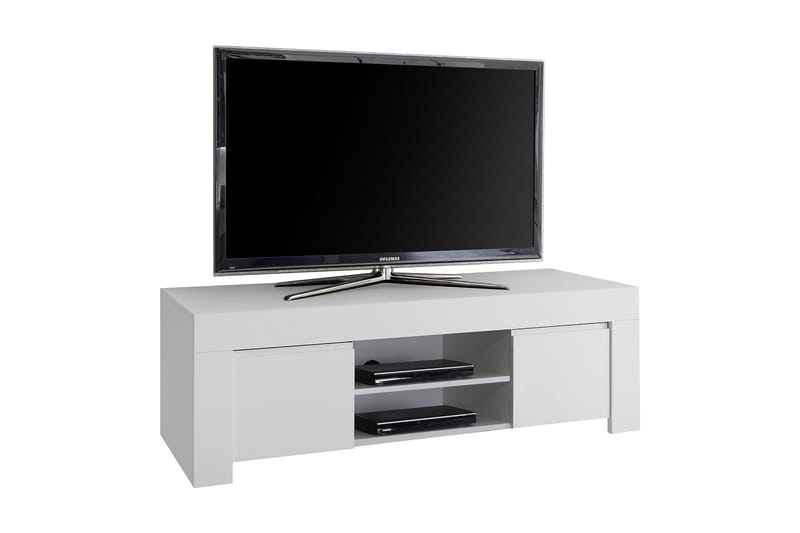 Midas TV-benk 138 cm - Hvit - Møbler - Mediamøbel & tv møbel - TV-benk & mediabenk