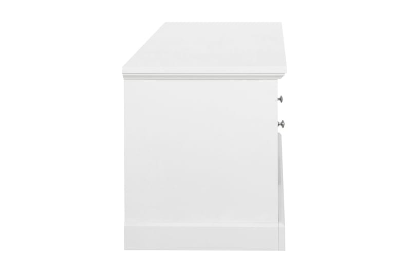 Milla TV-benk 150 cm - Matt Hvit - Møbler - Mediamøbel & tv møbel - TV-benk & mediabenk