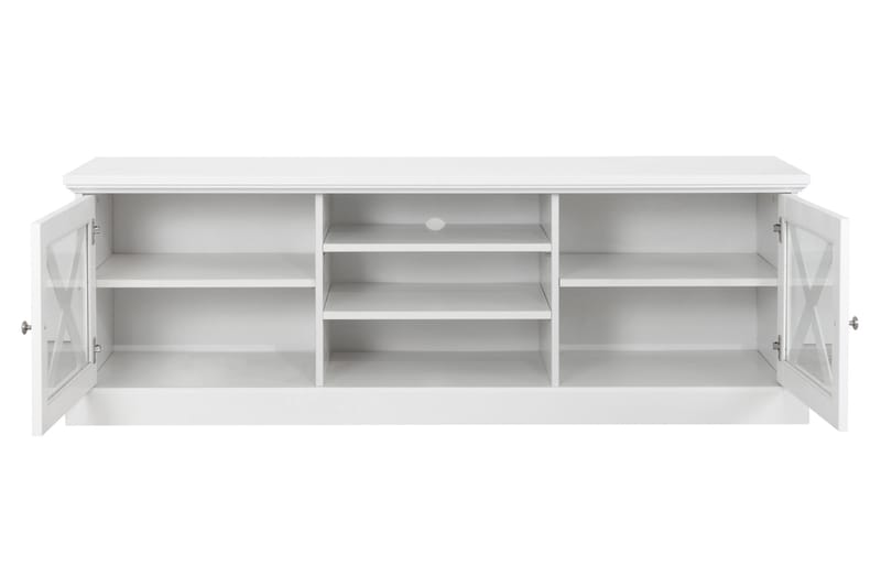 Milla TV-benk 150 cm - Matt Hvit - Møbler - Mediamøbel & tv møbel - TV-benk & mediabenk