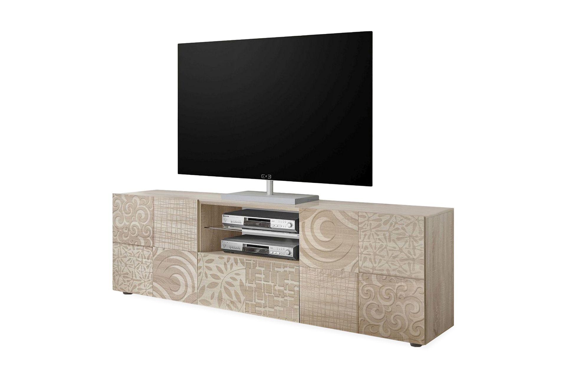 Mironne TV-benk 181 cm - Brun - Møbler - Mediamøbel & tv møbel - TV-benk & mediabenk