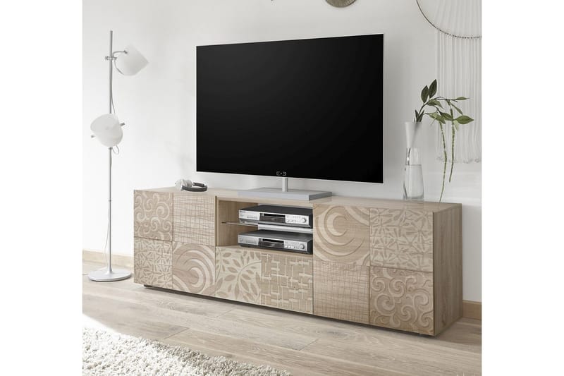 Mironne TV-benk 181 cm - Brun - Møbler - Mediamøbel & tv møbel - TV-benk & mediabenk