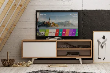 Mod Design Mediaoppbevaring 120 cm - Tre/Hvit - Møbler - Mediamøbel & tv møbel - TV-benk & mediabenk