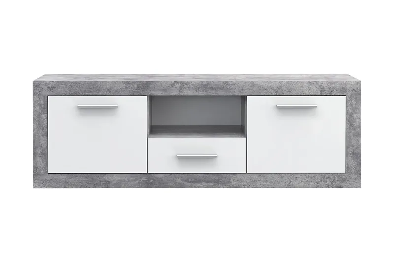 Mohaned TV-benk 148 cm - Grå - Møbler - Mediamøbel & tv møbel - TV-benk & mediabenk