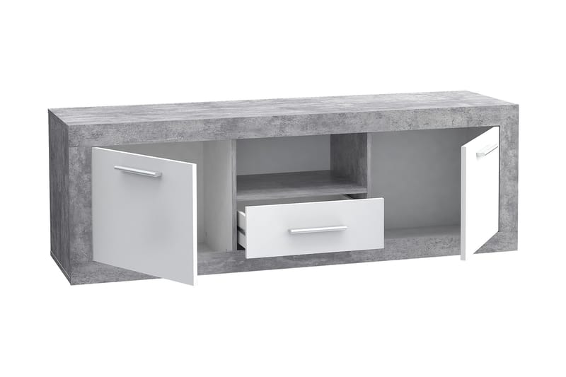 Mohaned TV-benk 148 cm - Grå - Møbler - Mediamøbel & tv møbel - TV-benk & mediabenk