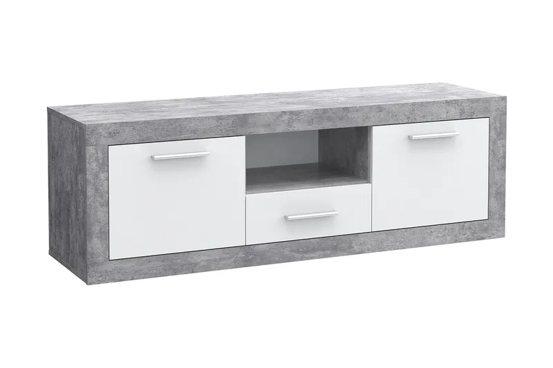 Mohaned TV-benk 148 cm - Grå - Møbler - Mediamøbel & tv møbel - TV-benk & mediabenk