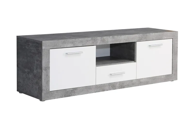 Mohaned TV-benk 148 cm - Grå - Møbler - Mediamøbel & tv møbel - TV-benk & mediabenk