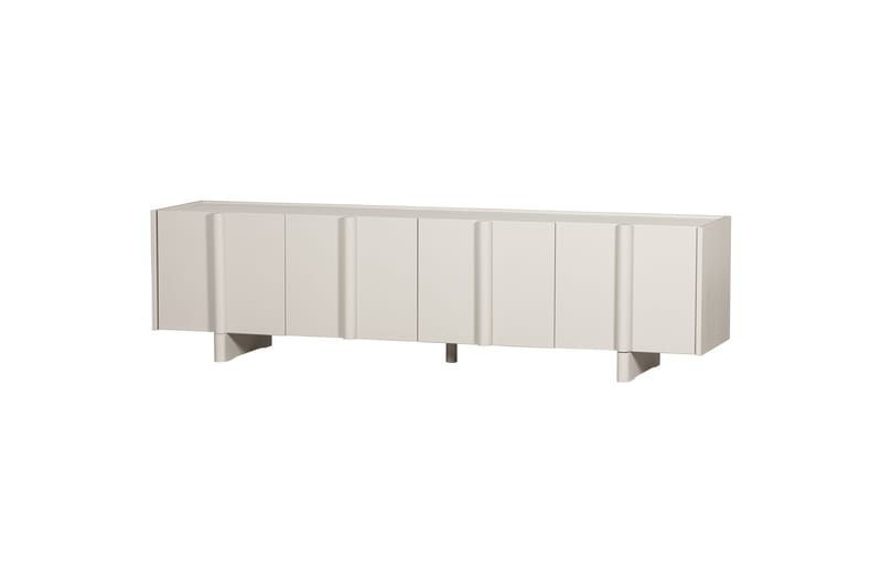 Morya TV-benk 46 cm - Beige - Møbler - Mediamøbel & tv møbel - TV-benk & mediabenk