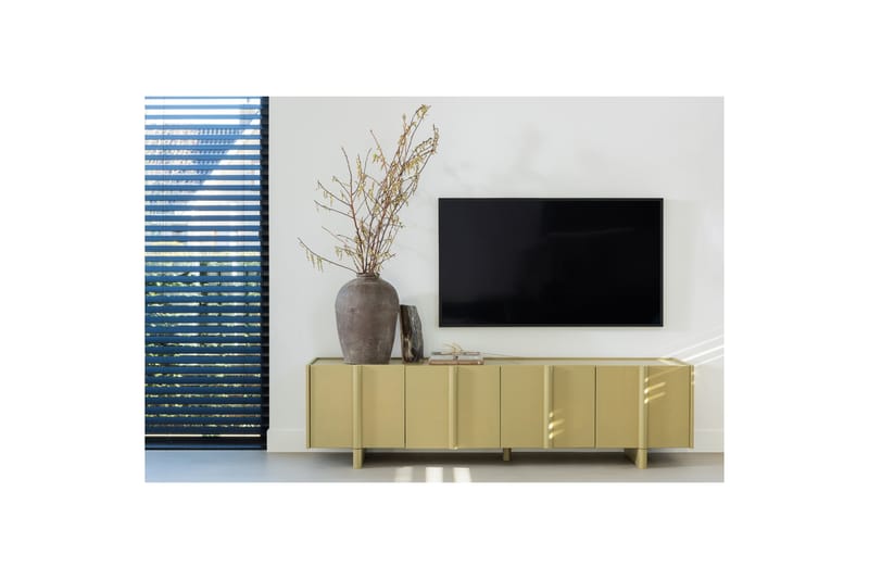 Morya TV-benk 46 cm - Grön - Møbler - Mediamøbel & tv møbel - TV-benk & mediabenk