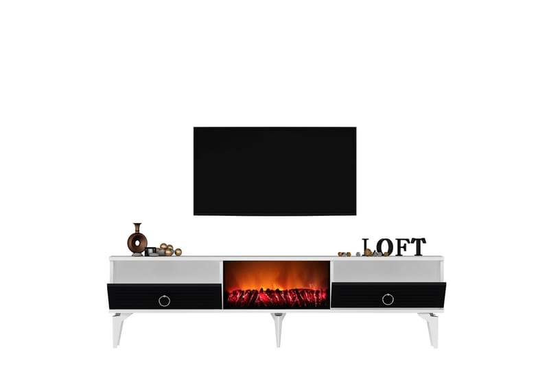 Mula TV-benk 150 cm - Antrasitt - Møbler - Mediamøbel & tv møbel - TV-benk & mediabenk
