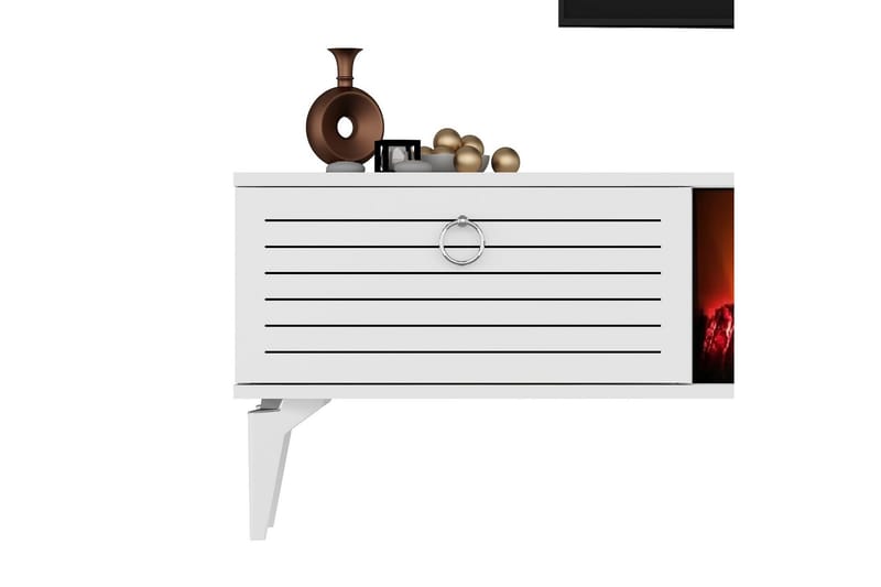 Mula TV-benk 150 cm - Hvit - Møbler - Mediamøbel & tv møbel - TV-benk & mediabenk