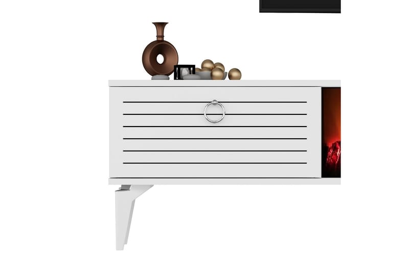 Mula TV-benk 150 cm - Hvit - Møbler - Mediamøbel & tv møbel - TV-benk & mediabenk